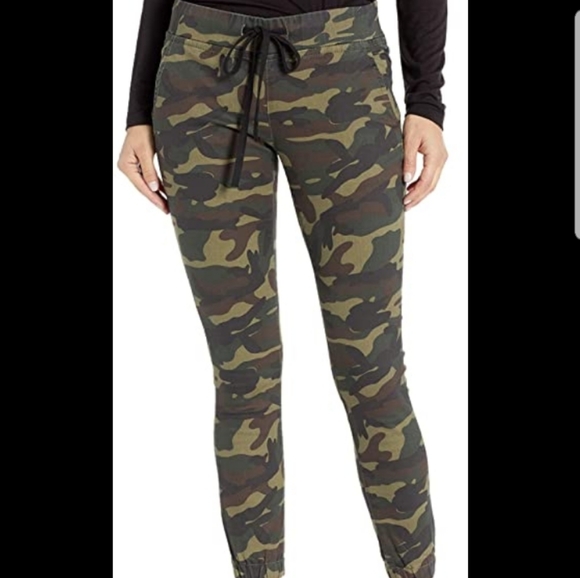 High rise jeans Drawstring Camo Joggers Size 9/29 - Picture 1 of 8